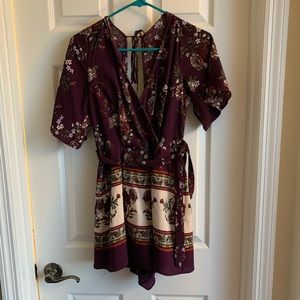 Francesca’s short sleeve romper